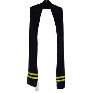 Capelli of New York Boys Navy Stripe Knit Scarf